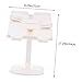 DOITOOL Adjustable Reading Bookshelf for Laptops Desktop Abs Book Holder Stand Boys and Girls Reading Board Sturdy Comfortable Experience