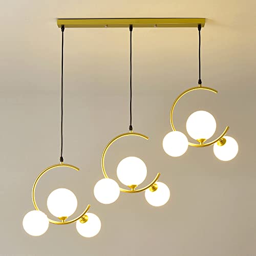 Lampe Plafond à Balle E27 lustre salon salle à manger éclairage réglable
