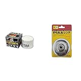 PIAA オイルフィルター ツインパワー 1個入 [三菱車用] GTO・RVR・ランサー_他 Z10 + オイルフィルター用 カップ型レンチ 1個入 (適用フィルター品番:PT2/PN3/PH6/PM6/PF4…) トルクメーター付き W80 【セット買い】