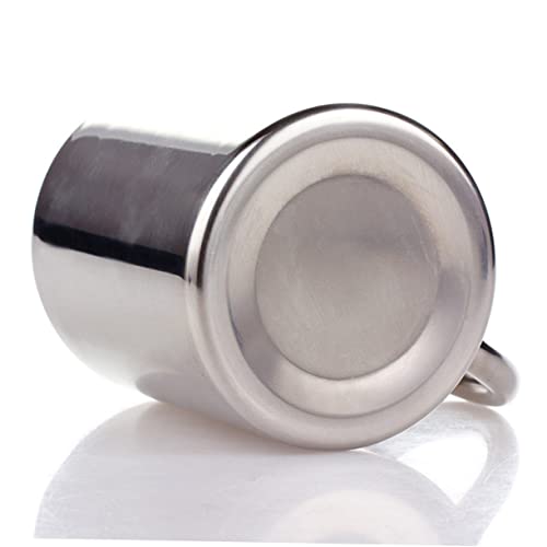 Toyvian 2piezas Taza De Café Inoxidable Aislante De Para Hogar Oficina y Café Recipiente Reutilizable Para Bebidas Calientes y Frías - imagen 5