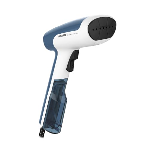 Vaporizador de Roupas Arno Steam Minute, Higieniza e Desodoriza, 1100W, Aquece em 15s, Portátil, Azul, HS61 110V