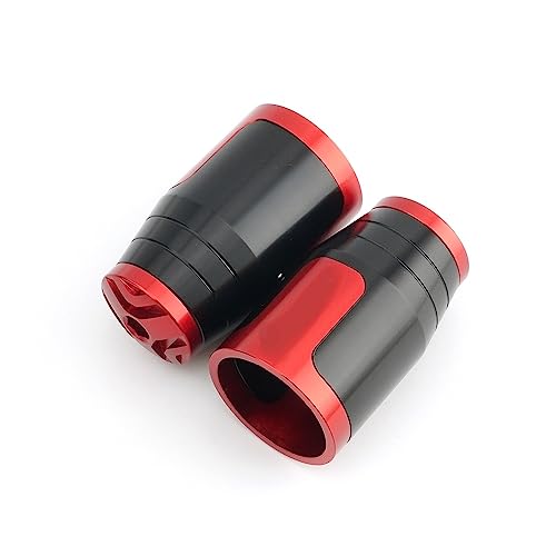 Accesorios CNC de motocicleta para Kawasaki Versys 300X con tapones de aluminio rojo de 7/8" 2