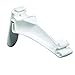Amerimax 4.5 in. H x 1 in. W x 5 in. L White Vinyl Hidden Hook - Total Qty: 1