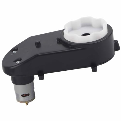 Elektromotor Getriebe, Hochgeschwindigkeits RS390 Elektromotor mit Getriebe für Kinder Elektroauto Motorräder Spielzeug Zubehör(12V 12000RPM)
