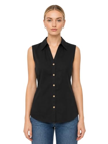 Image of Thevasa Women's Classic Button Down Shirt