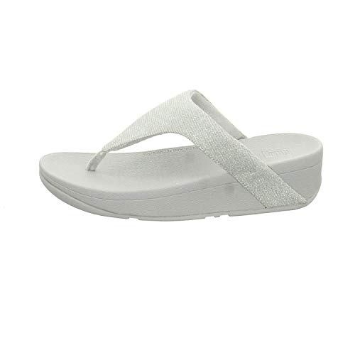 Image of FitFlop Women's LULU Suede Toe-Post Sandals | Lightweight Summer Walking Sandals with Cushioned Comfort, Arch Support & Grip