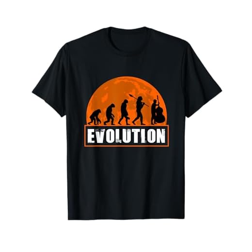 Contrabajo, Conbajo Divertido Evolución Humana Camiseta