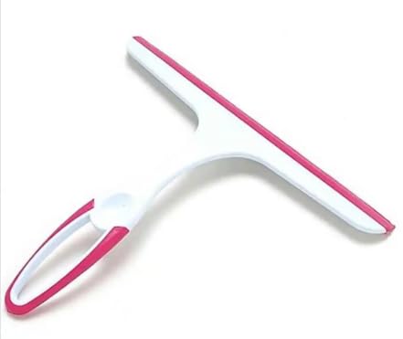 Image of Platfrom and Glass Plastic Wiper | Featuring Dual-Purpose Design, Rubberised Handle for Comfortable Grip, Hanging Provision | Ideal for Home, Kitchen & Office | Pack of 1