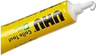 UHU Alleskleber ohne Lösungsmittel Flex Tube, Der Alleskleber ohne Lösungsmittel in der unkaputtbaren, transparent, 20g – Ansicht 4