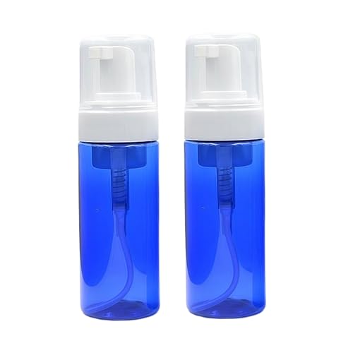 2 dispensadores de espuma de 100 ml, vacíos, portátiles, de plástico, color azul, para cosméticos, loción, maquillaje, champú, limpiador facial, jabonera, jabonera, jabonera, dispensador de espuma 2 dispensadores de espuma de 100 ml, vacíos, portátiles, de plástico, color azul, para cosméticos, loción, maquillaje, champú, limpiador facial, jabonera, jabonera, jabonera, dispensador de espuma