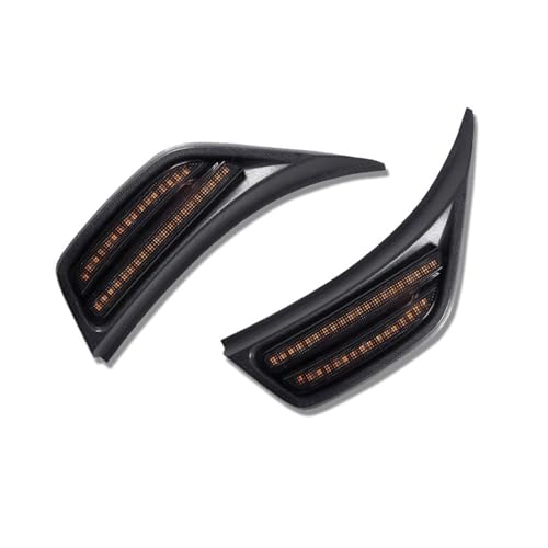 HONGYISM Juego Pilotos Traseros 2 Luces De Posición Laterales Para Guardabarros Delantero Camión, Ámbar, Intermitentes, Para Jeep Para Wrangler JL JLU (2018-2021)