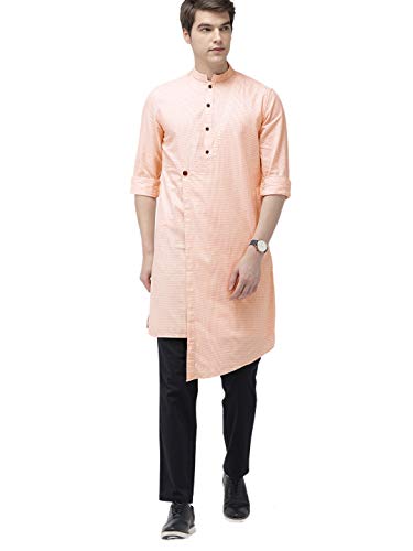 Image of The Indian Garage Co Men's Cotton Regular Fit Regular Kurta