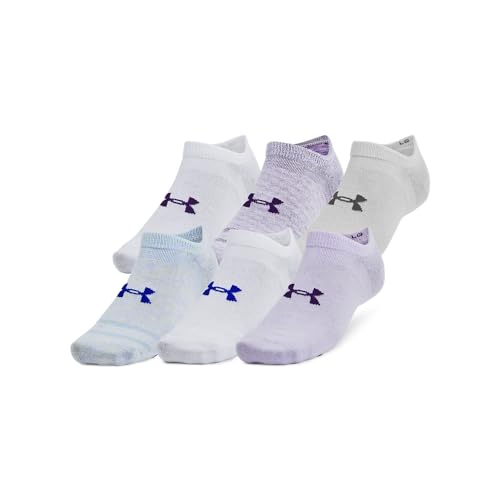 Under Armour Unisex Adult Essential No Show Socks (6-Pairs)