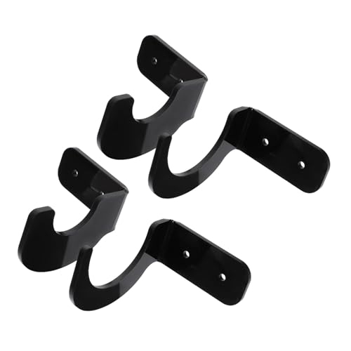 NAMOARLY Bat Display Racks Set Acrylic Wall-mounted Stands for Baseball Softball Hockey Tennis Golf Bats