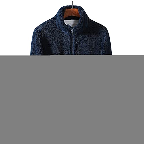 Giacca di peluche da uomo, invernale, calda