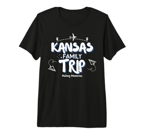 Family Trip Kansas 2026 Weekend Vacation Matching Gifts Premium Tri-blend T-Shirt