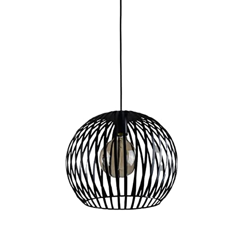 Lampara de Techo, Moderno Loft Luces Colgantes Retro Industrial E27 V-intage Lámpara De Araña Pantalla Jaula De Hierro Pantalla Comedor Decoración del Hogar Lámpara Colgante De Techo Interior Vida In