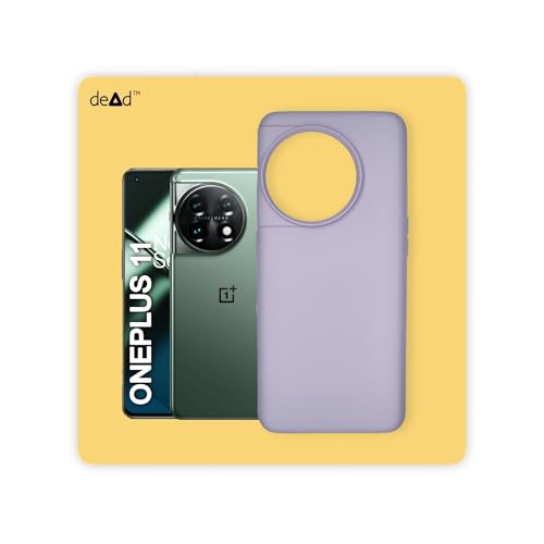 Image of dead Silicone+TPU Back Cover for OnePlus 11 5G (Lavender)