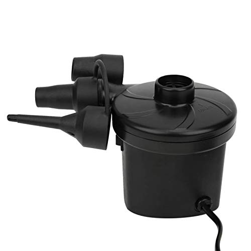 Pompe de gonflage portable DC12V Pompe à air électrique à double usage pour piscines gonflables