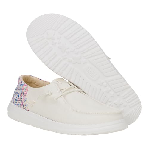 Image of HEYDUDE Wendy Funk Baja | Women's Shoes | Women's Slip-on Loafers | Comfortable & Light-Weight