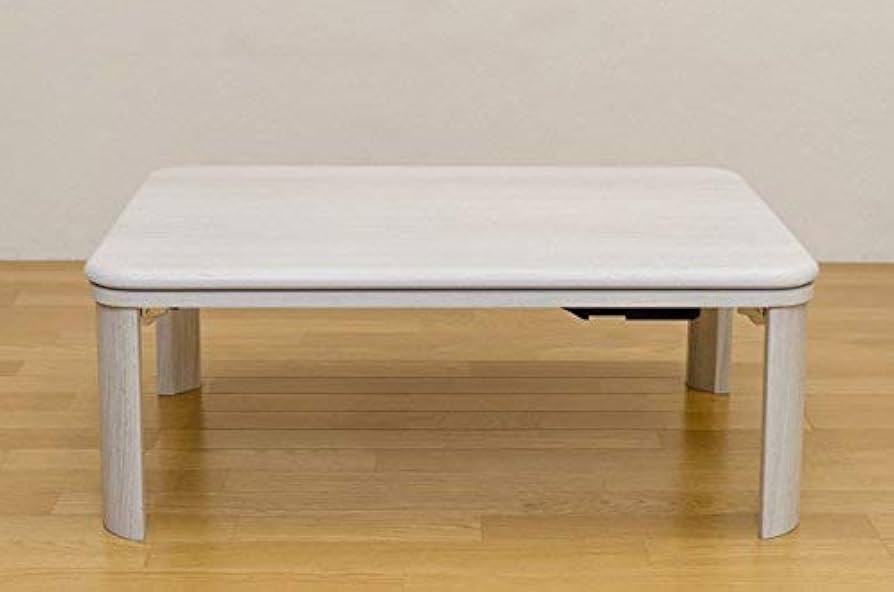 家具調折脚フラットヒーターコタツ 90 ホワイト Amazon.co.jp : 家具調折脚フラットヒーターコタツ 折りたたみ