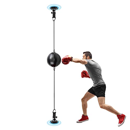 Tür-/Türrahmen-Speed-Boxball, hängender drehbarer Boxsack, Wubble-Ball, für Jugendliche und Erwachsene, Spielzeug-Set zum Stressabbau