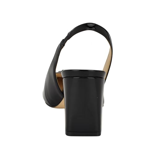 Guess Women's Valinda Pump, Black Patent 002, 6.53