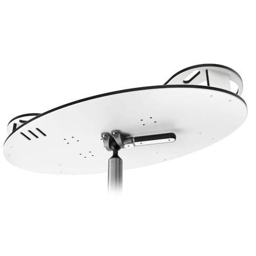 MAGMA Products, Boat Drink and Bottle Holder, Elliptical Party Table, Table and LeveLock Mount