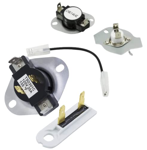 Kit de fusibles de termostato de secadora para un secado seguro y eficiente 2