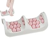 Massaggiatore Plantare a Rullo | Strumento Massaggiapiedi,Tavolo Riflessologia Recupero Muscolare per Rilievo Pressione Tallone Benessere Salute Famiglia Anziani | Benessere Pressione Donna Anziana Ma