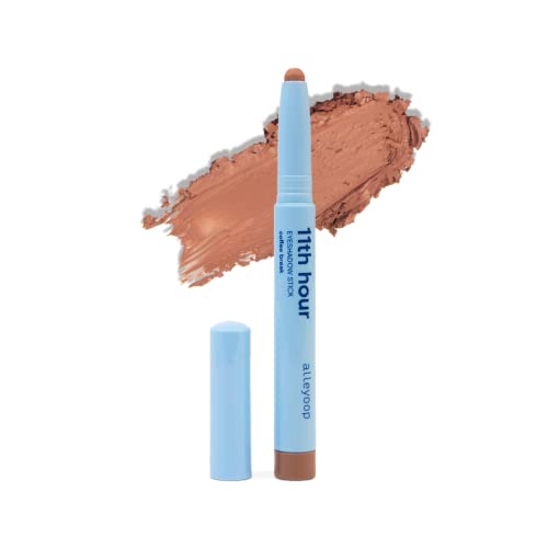 Alleyoop 11Th Hour Cream Eye Shadow Sticks - Coffee Break (Matte) - Award-Winning Eyeshadow Stick - Smudge-Proof And Crease Proof For Over 11 Hours - Easy-To-Apply And Compact For Travel, 0.05 Oz #TOP24