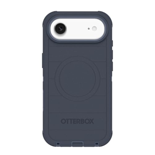 Image of OtterBox iPhone Air Defender Pro Series Case - Blue Sentiment - Tough, Rugged & Durable iPhone Case, Snaps on MagSafe, Multi-Layer, Impact Absorbing iPhone Case