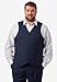 KingSize Men's Big & Tall Shaker Knit Shawl-Collar Cardigan Sweater - 4XL, Black