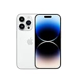 Apple iPhone 14 Pro, 128GB, Silver - (Renewed)