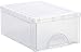 Produktbild Rotho Frontbox kleine Schubladenbox 1 Schub, Kunststoff (PP) BPA-frei, transparent, klein (35,0 x 26,0 x 14,0 cm)
