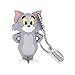 Emtec ECMMD16GHB102 - Clé USB - 2.0 - Série Licence - Collection HB102 - Hanna Barbera - 16 Go - Tom Figurine Matière Gomme Souple