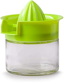 Kilo L95 Handy Citrus Juicer, Press and Extractor with Filter Top Collector Base-350ml, Glass