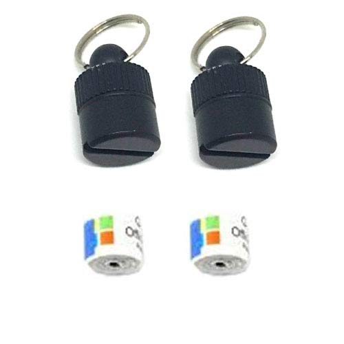 2 x Geocaching Hideout Hanging Nano + Log Strips Geocache Hiding Place City Mini