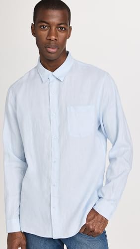 Image of Vince Men's Linen Shirt