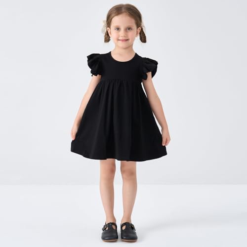 pureborn Toddler Girls Sleeveless Summer Dresses 1-8 Years3