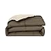 Modern Threads Down Alternative Reversible Comforter Taupe/Champagne Twin