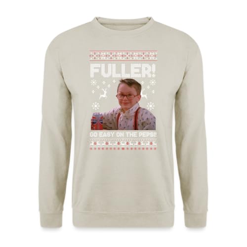 Unibly Fuller Kevin allein zuhause- Weihnachten Pullover, Naturstein,...