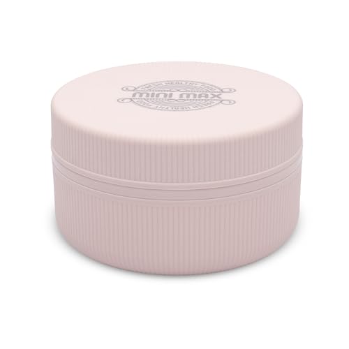 Image of JAYPEE Mini Max Lunch Box for School, Office, Ideal for Snacks and Meal, Keeps Food Hot & Fresh Insulated Stainless Steel Inner with Plastic Dish Inside for Office, College and Picnic, Pink, 830 ml