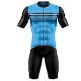 mono triatlon hombre decathlon Los bolsillos traseros en la camiseta de ciclismo para mantener su teléfono celular, billetera, barras de energía mientras viajan.