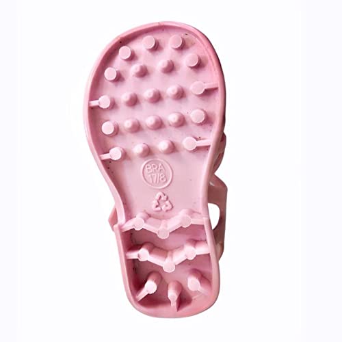 Sandália Infantil Feminina Bebê Flor Pérola Com Tiara Glitter