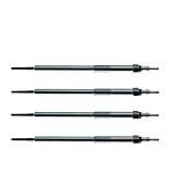 4X 4.5V Dual Core Heater Glow Plugs Fit For Nissan Np300 Navara NT400 Patfinder III 2.5 DCi 1106500Q