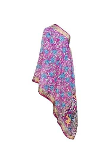 kaizen International Cotton Blend Printed Women DupattaBZ_KALAMKARI DUP-02A