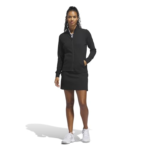 Image of adidas Golf Performance Texture Full Zip Jacket