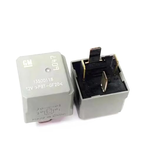 Relais 13500118 4PIN avec contacteur haute conductivité en pack de 5