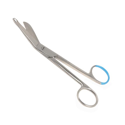 GIMA - Lister Verbandschere, steril, Einweg, Edelstahl, 16 cm, 38841